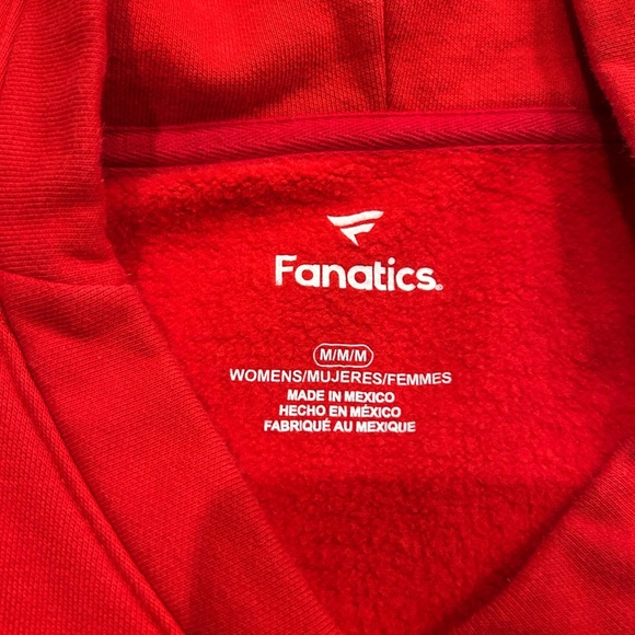 Kansas City Chiefs Football Women's Size Medium Pullover Hoodie Sweatshirt - Picture 3 of 5